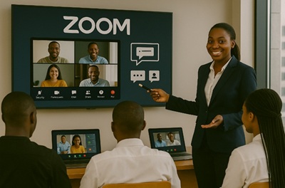 Illustration pour Certification Zoom