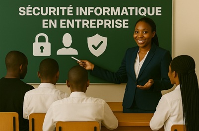 Illustration pour Sécurité informatique en entreprise