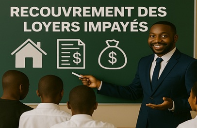 Illustration pour Recouvrement des loyers impayés
