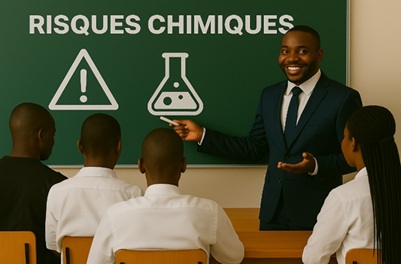 Illustration pour Risques chimiques