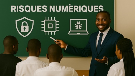 Illustration pour Risques numériques