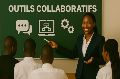 Illustration pour Outils collaboratifs