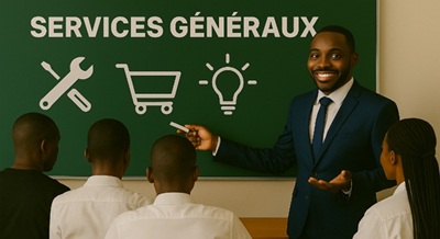 Illustration pour Les services généraux