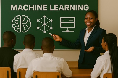Illustration pour Machine Learning et apprentissage profond