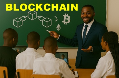 Illustration pour Blockchain