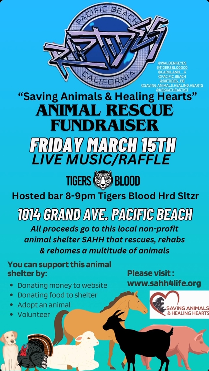 Riptides Fundraiser!
