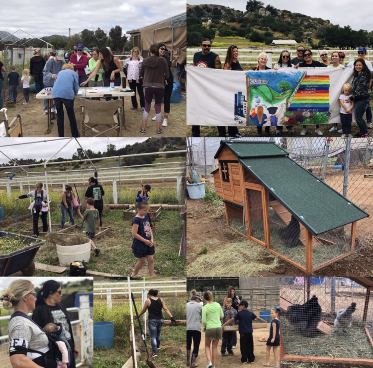 Volunteer Event with Crossroads