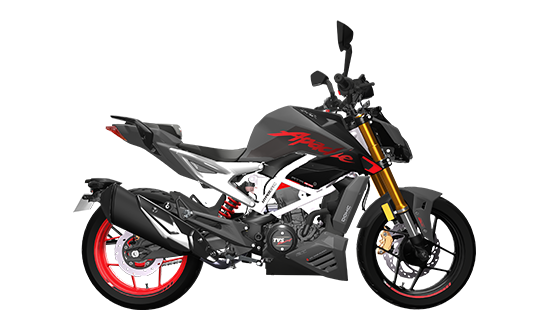 Apache RTR 310 With Quick Shifter - black