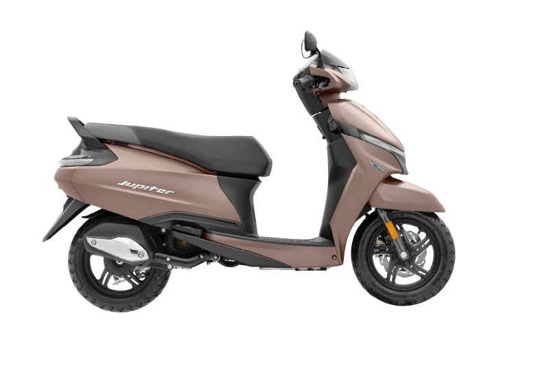 TVS Jupiter 110 SmartXonnect Disc - galactic-copper-matte
