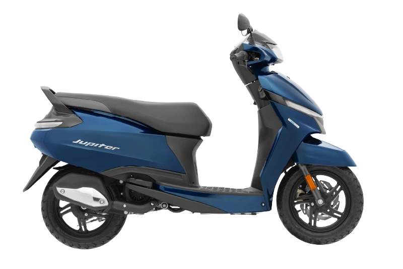 TVS Jupiter 110 SmartXonnect Disc - starlight-blue-gloss