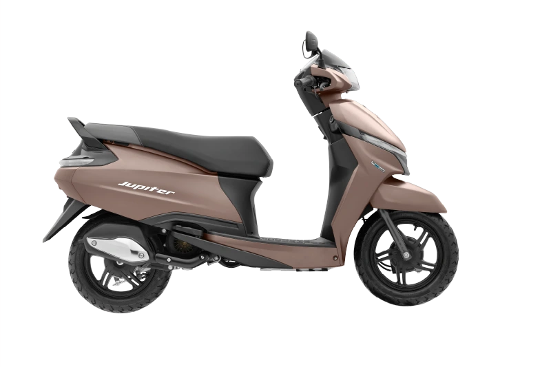 TVS Jupiter 110 SmartXonnect Drum - galactic-copper-matte