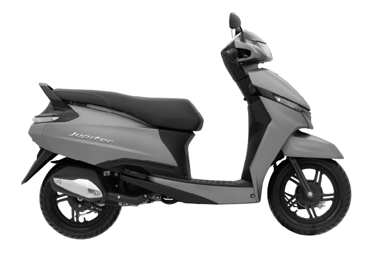 TVS JUPITER110 DRUM ALLOY - titanium-matte-grey