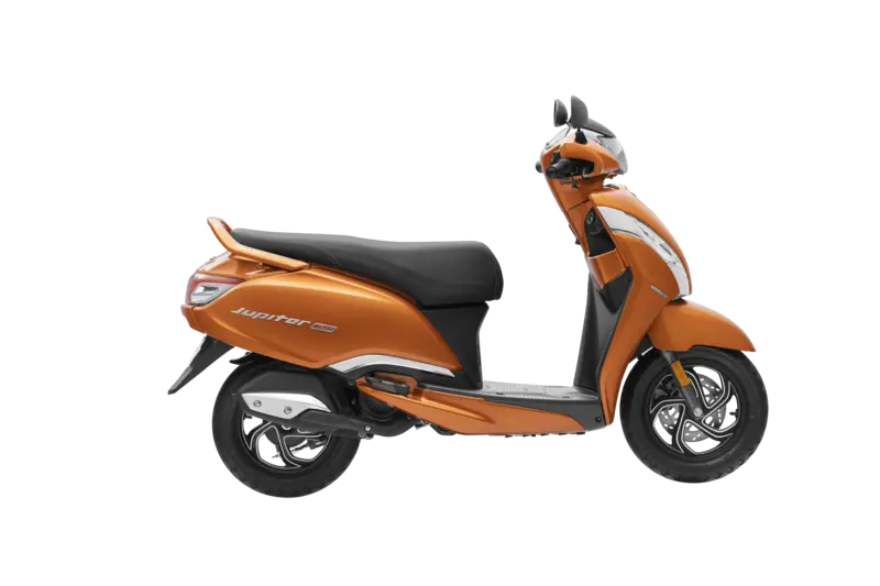 TVS Jupiter 125 Disc Alloy Wheel - orange