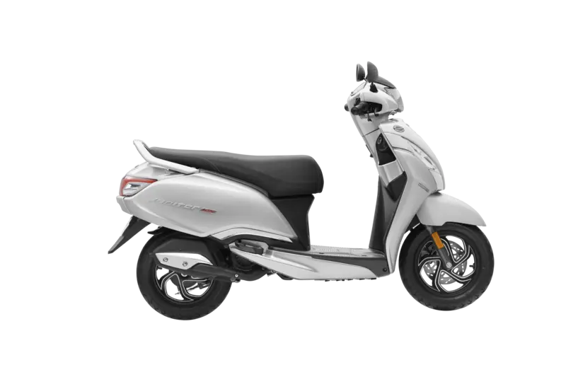 TVS Jupiter 125 Disc Alloy Wheel - white