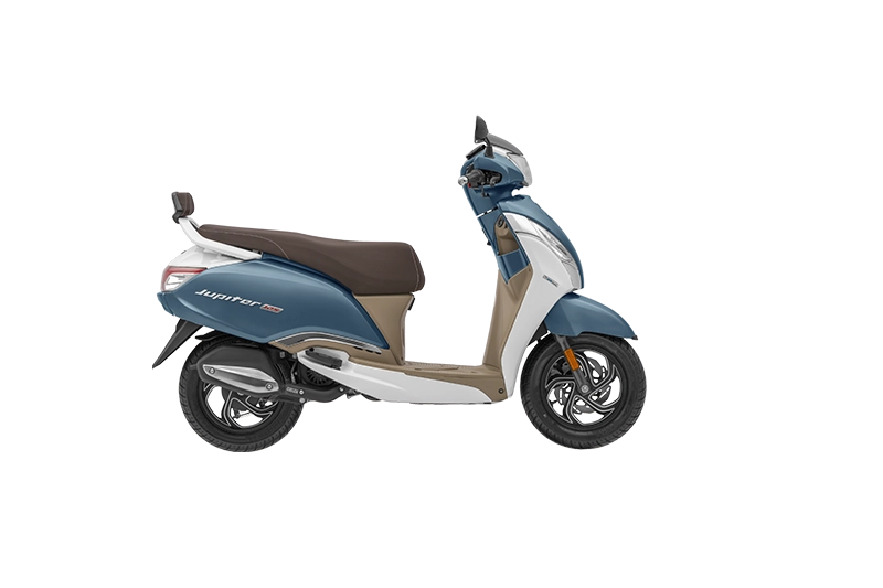 TVS JUPITER 125 DISC DT SXC  - ivory-grey