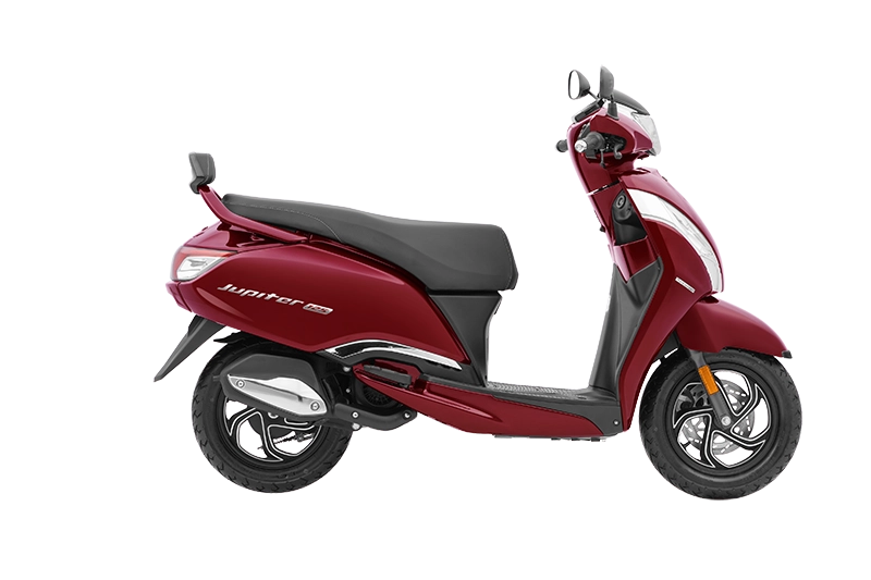 TVS Jupiter 125 SmartXonnect - elegant-red