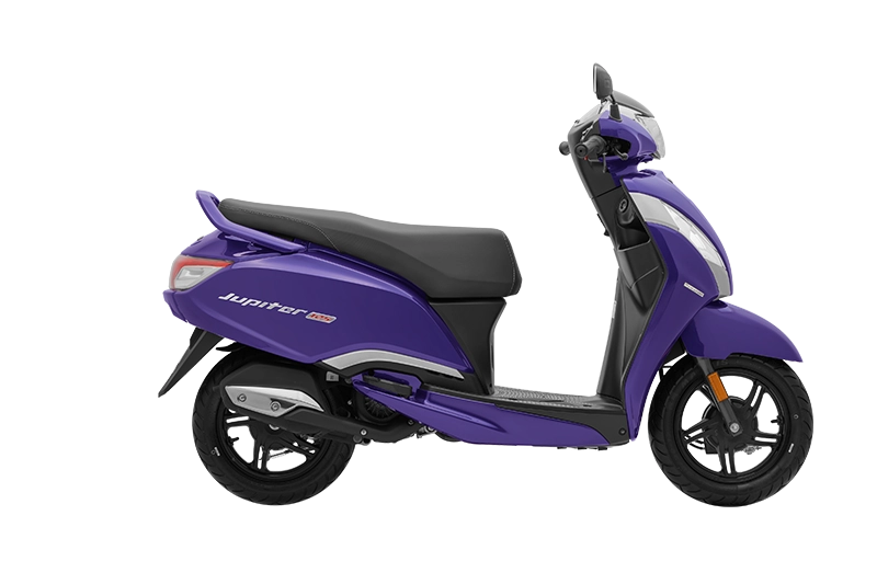 TVS Jupiter 125 Drum Alloy Wheel - indi-blue