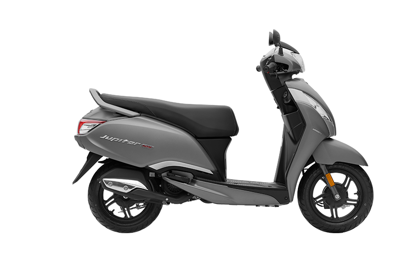 TVS Jupiter 125 Drum Alloy Wheel - titanium-grey