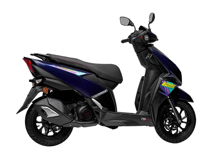 TVS Ntorq 125 Disc - harlequin-blue TVS Ntorq 125 Disc - harlequin-blue