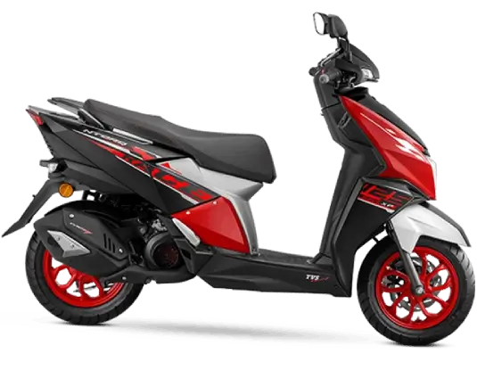 TVS Ntorq 125 Race XP - xp-red-with-black