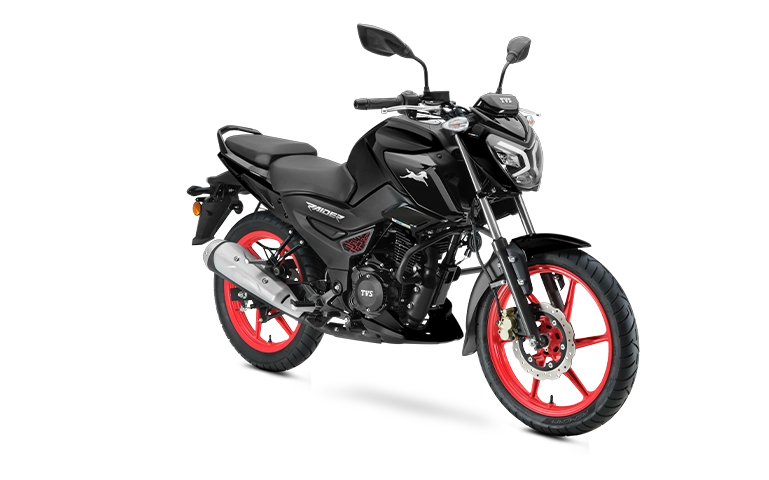 TVS Raider iGO - wicked-black
