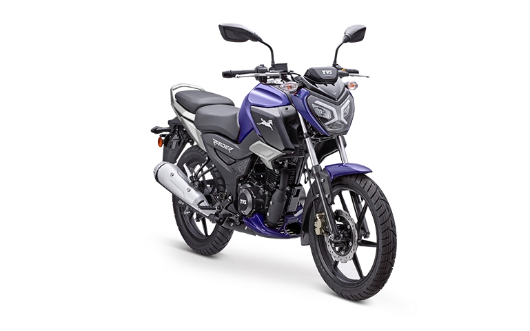 TVS Raider Split Seat - blazing-blue