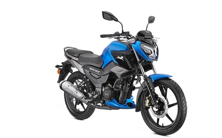 TVS Raider SmartXonnect - forza-blue