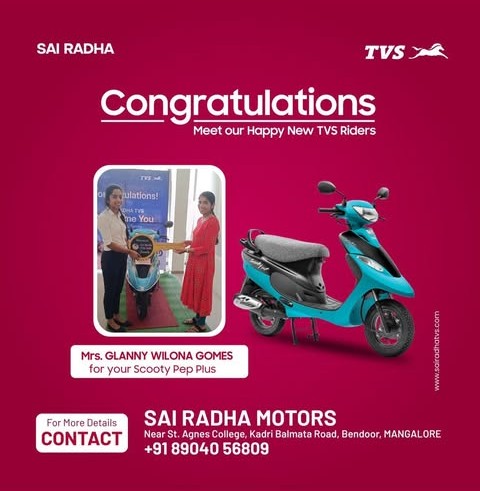 Congratulation  for your new TVS Zest