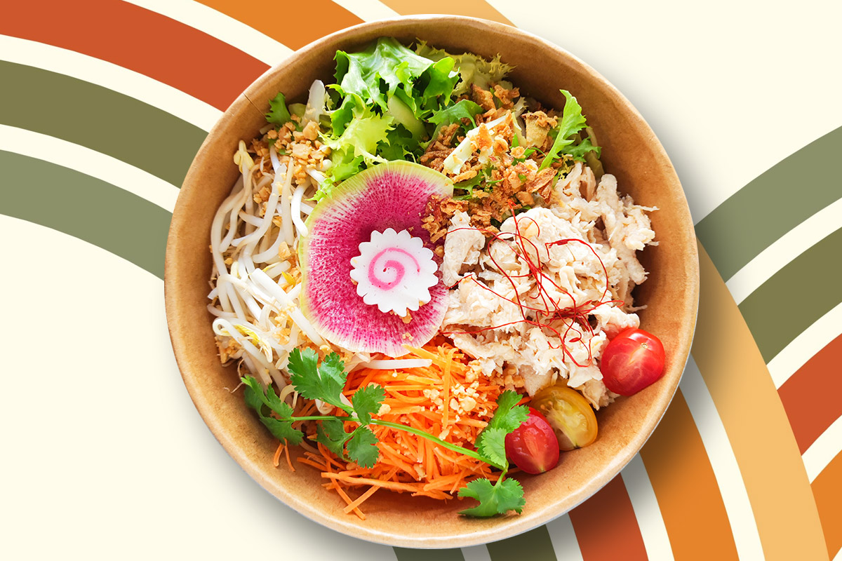 Hiyashi Ramen Poulet – street food japonaise du foodtruck Saï Saï à Perpignan