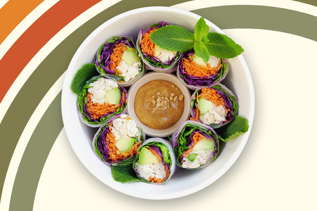 Rouleaux de Printemps Poulet – street food japonaise du foodtruck Saï Saï à Perpignan