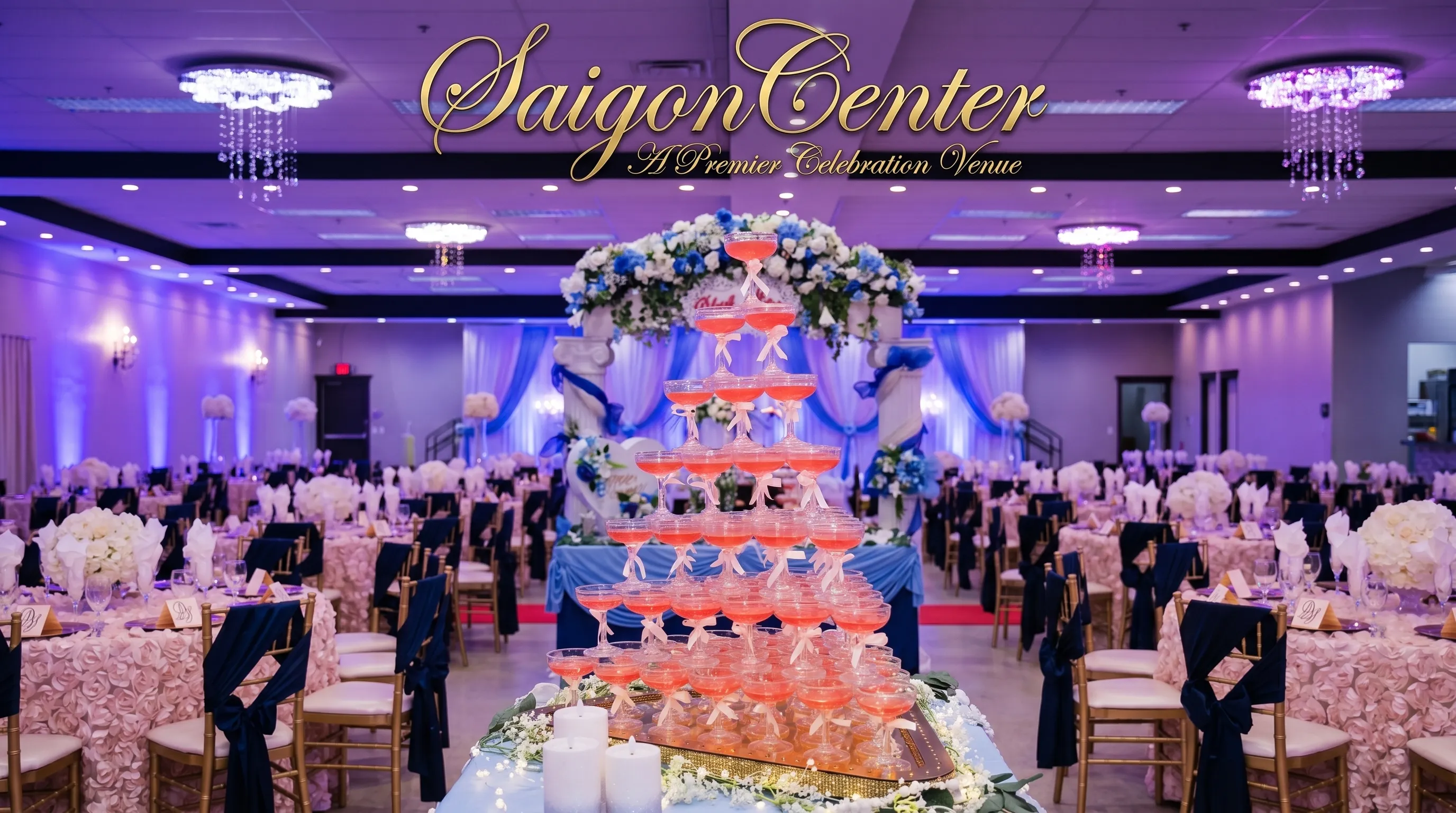 Wedding ceremony at Saigon Center