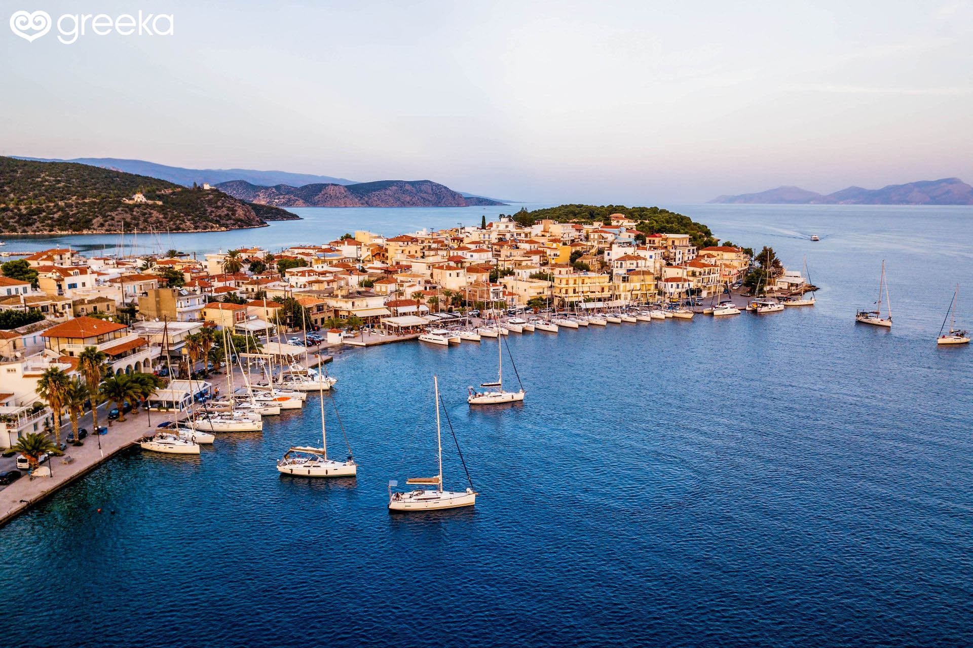 Sailing at Ermioni – Greece's Hidden Riviera on Saronic Islands Cruise