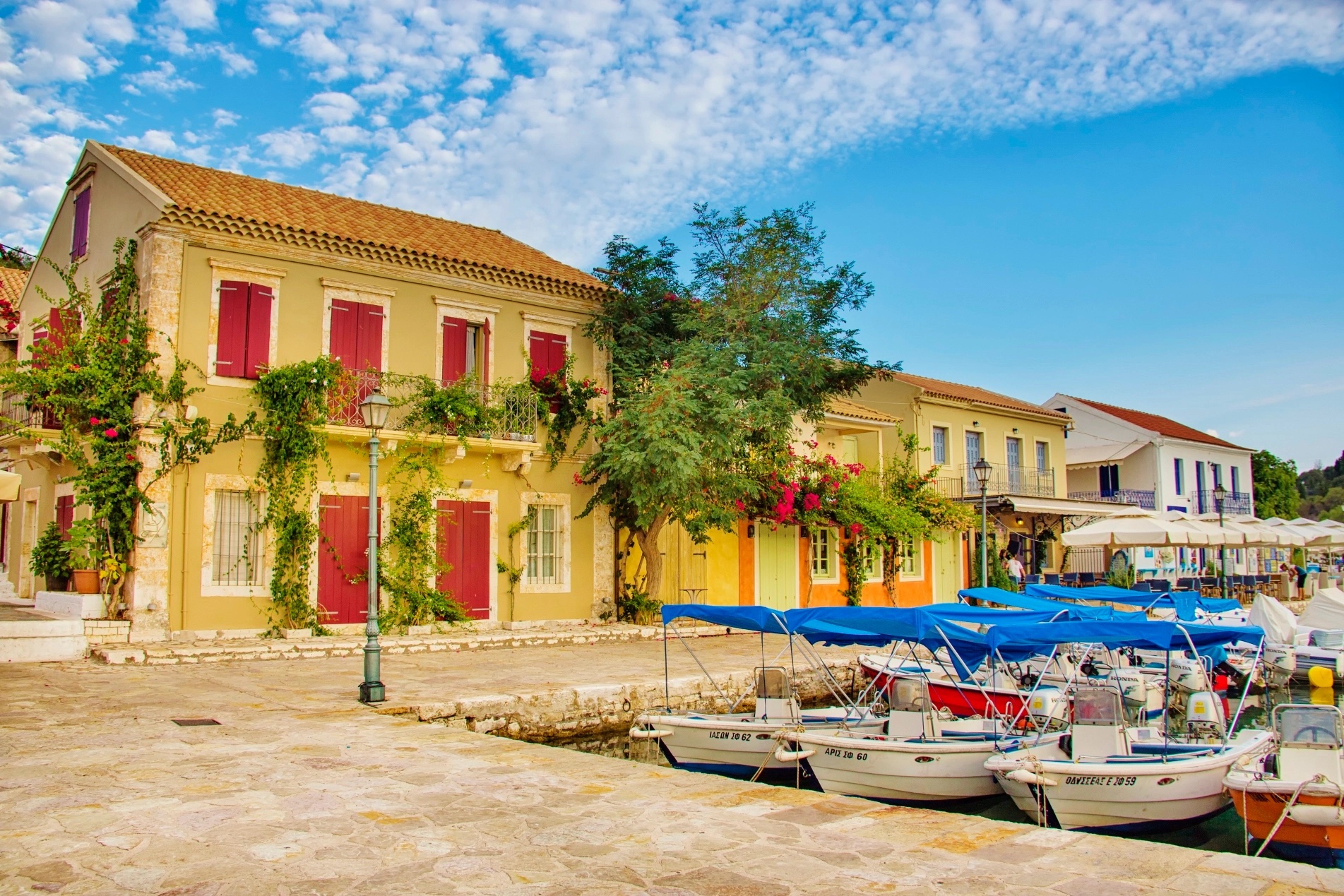 Sailing at Fiskardo, Kefalonia on Highlights of the South Ionian - Share-a-Yacht