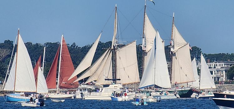 Sailing the Colonial Coast — Porpoise Cove. ME
