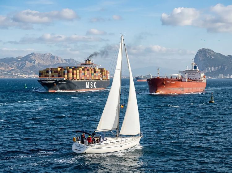 Sailing Expedition from Cagliari to Gibraltar — Gibraltar