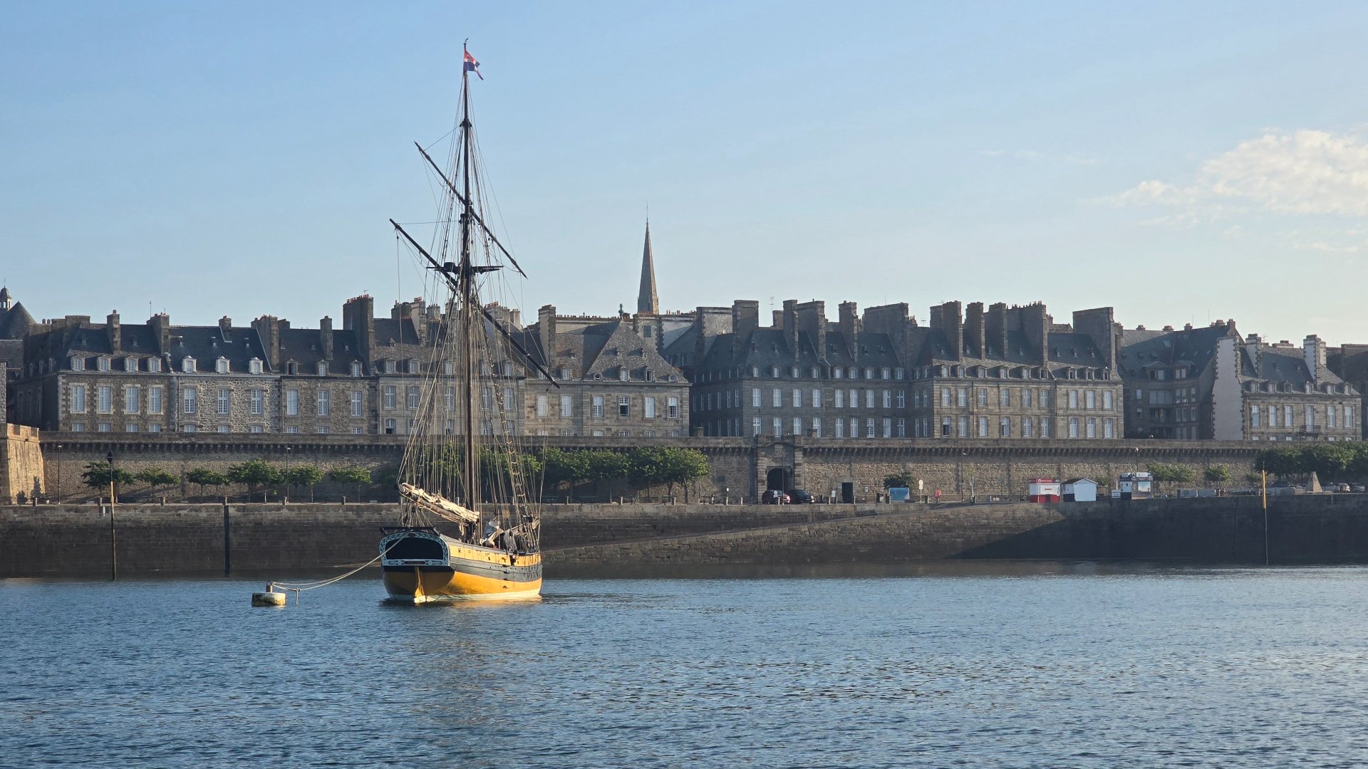 Sailing at St Malo on St Malo via the Channel Islands