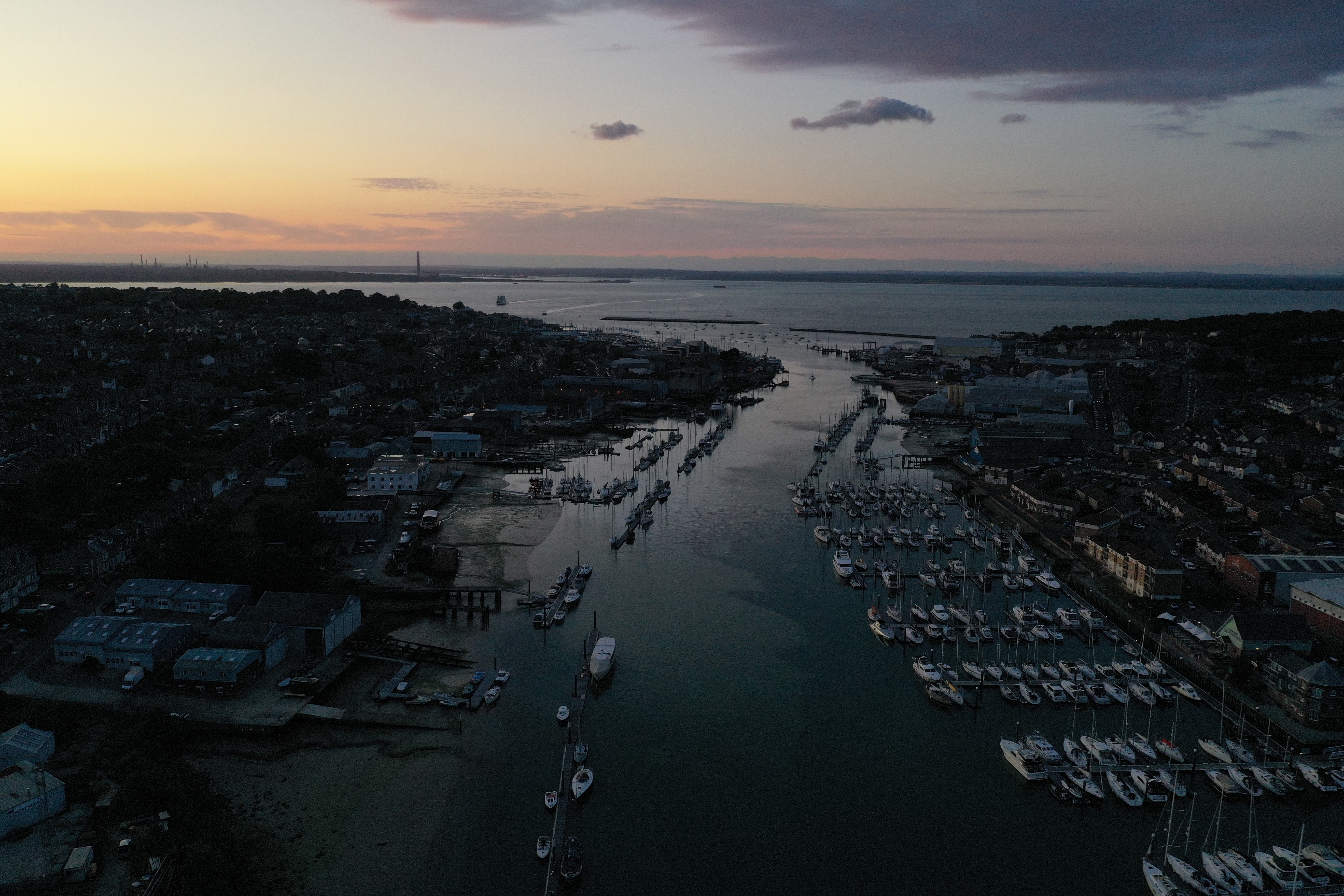 Sailing at Cowes Yacht Haven on RORC Easter Challenge