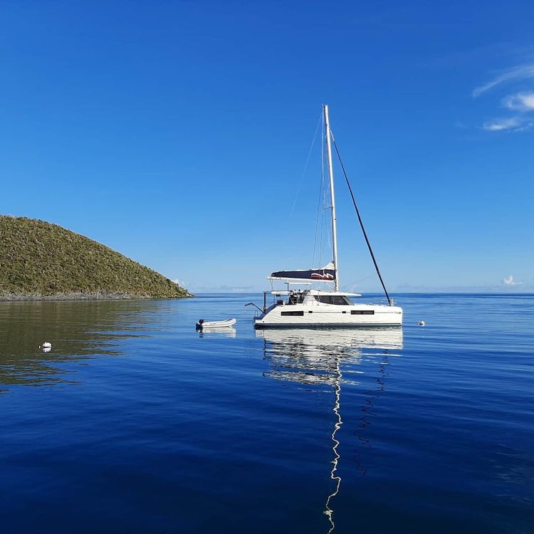 Catamaran Bareboat certification — Scrub island and marina cay