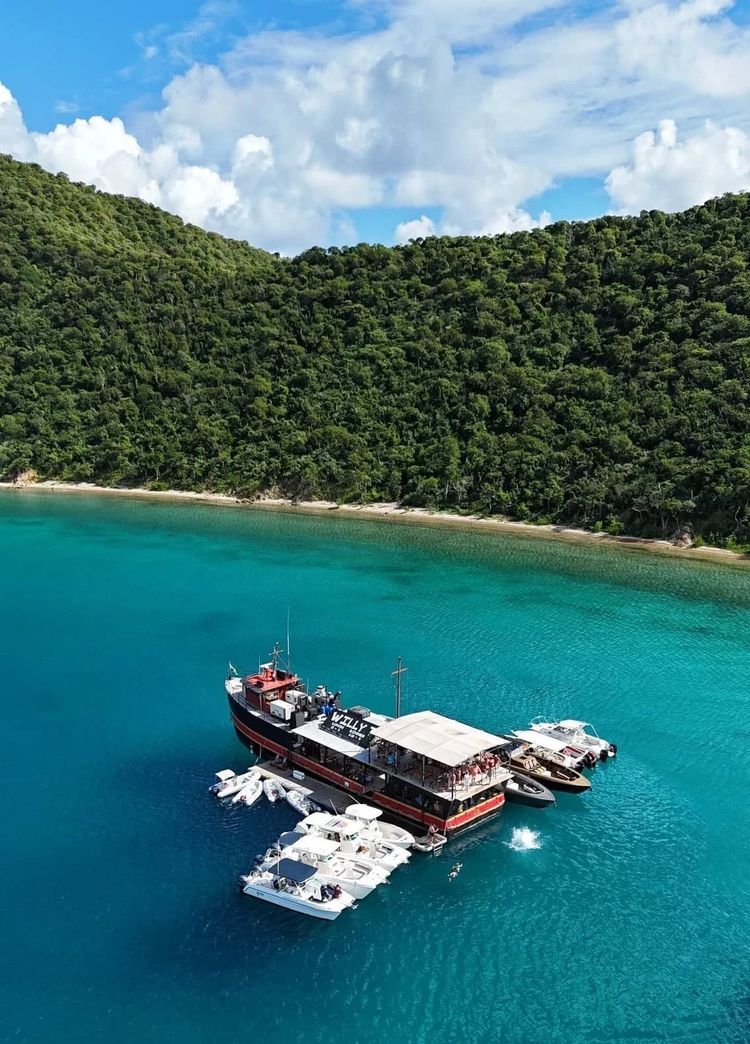Catamaran Bareboat certification — Cooper Island beach club