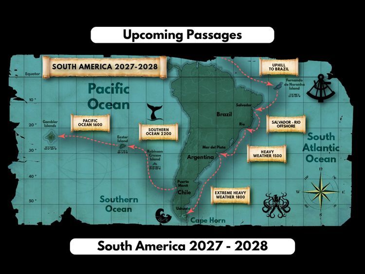 Uphill to Brazil - 2200 NM Blue Water Passage — Fernando De Noronha