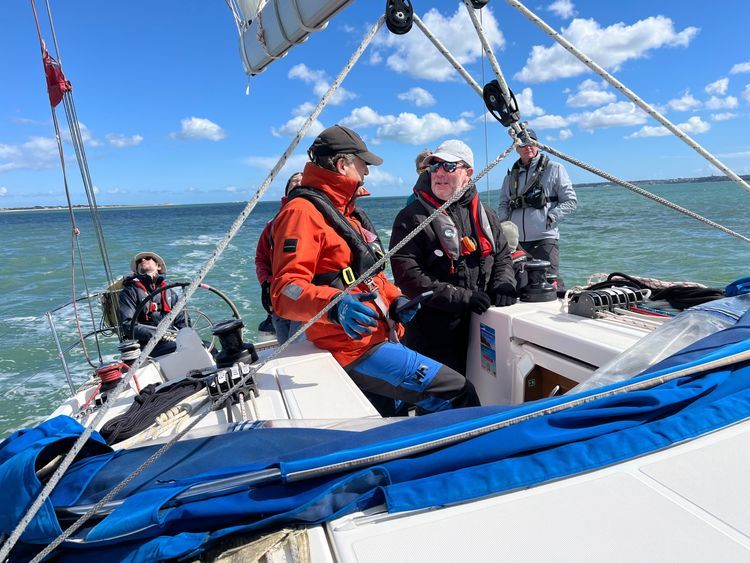 Navigation Mile Builder with paper charts and Navionics