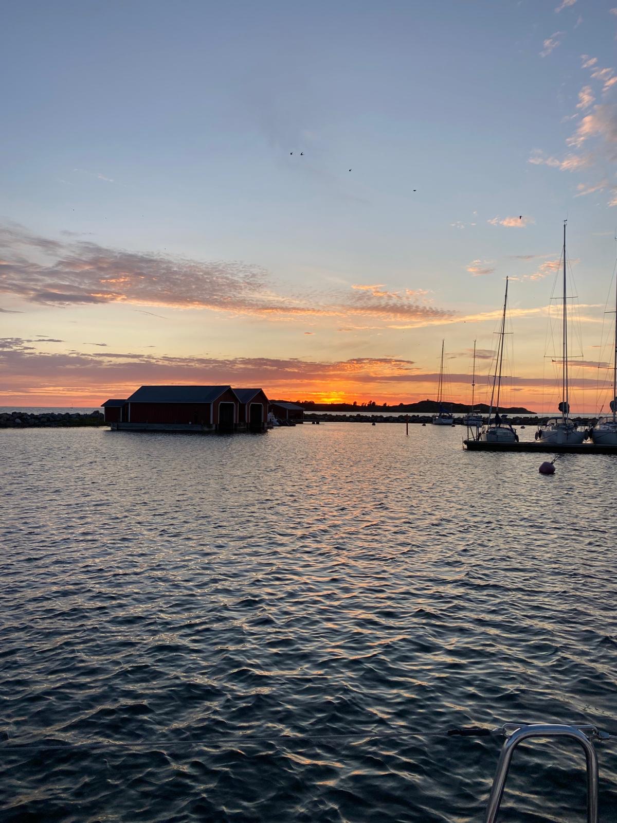 Sailing at Island of Jurmo on Sailing the Finnish Archipelago and the Åland Islands