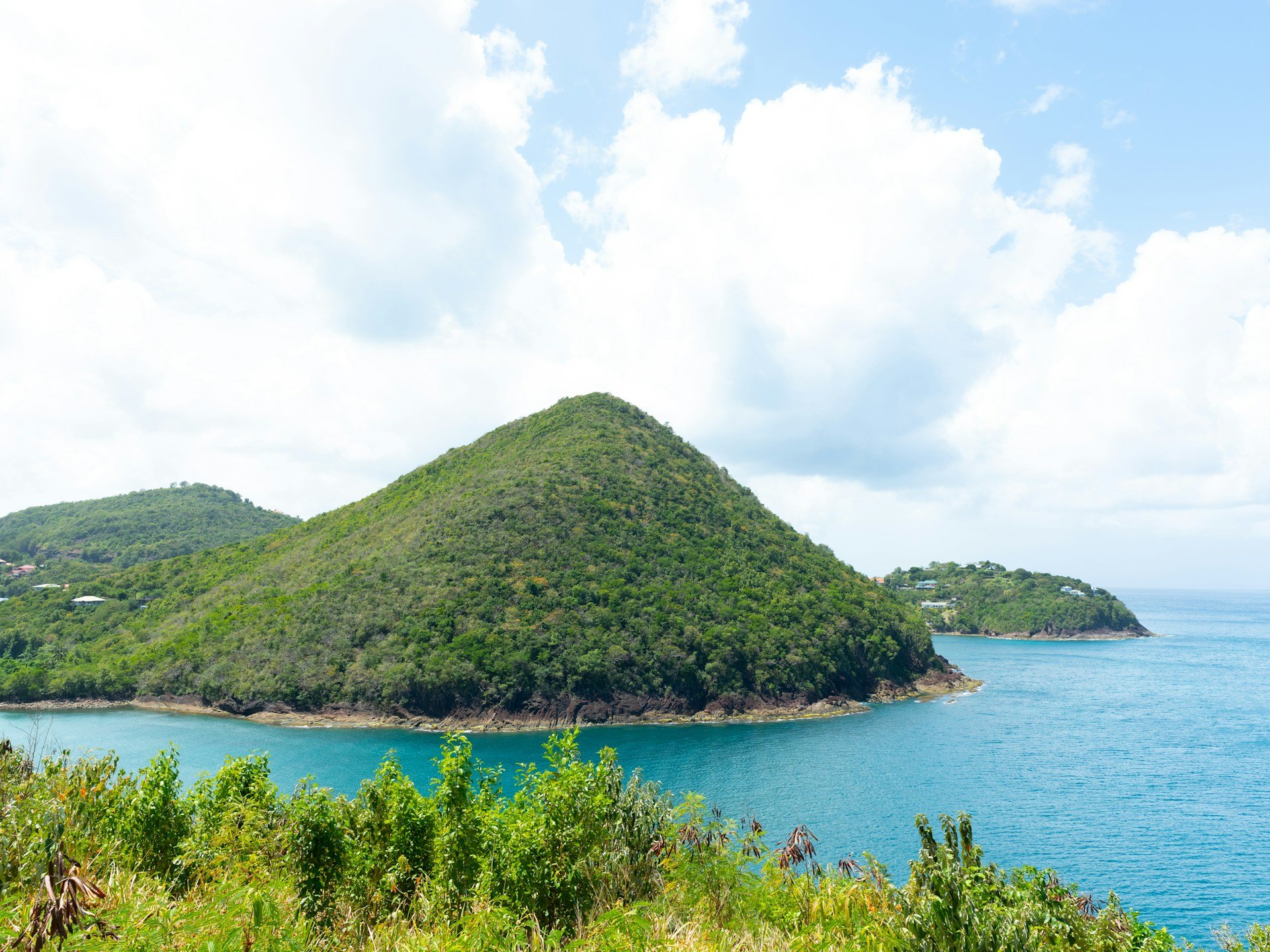 Sailing at Rodney Bay, St Lucia on St Lucia Christmas Cruise