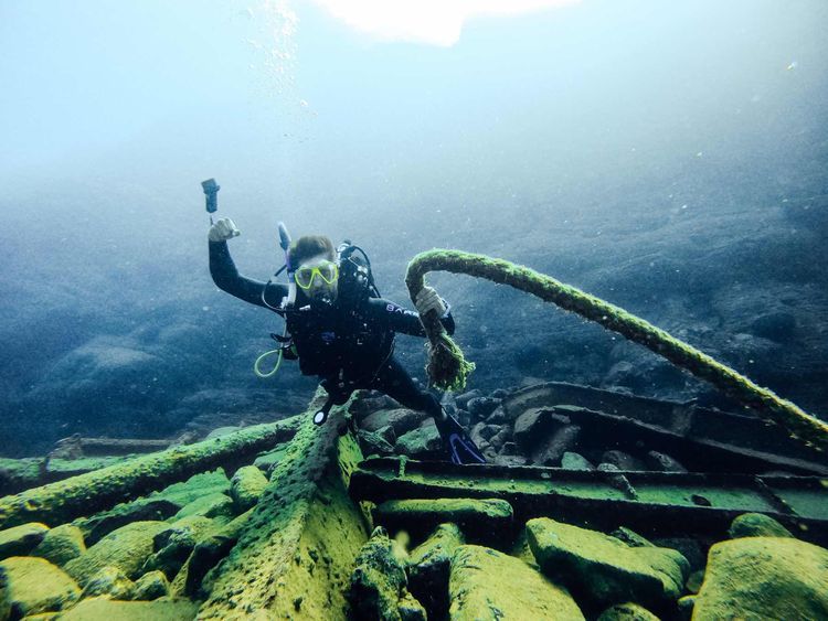 Scuba island hop to Alonisos