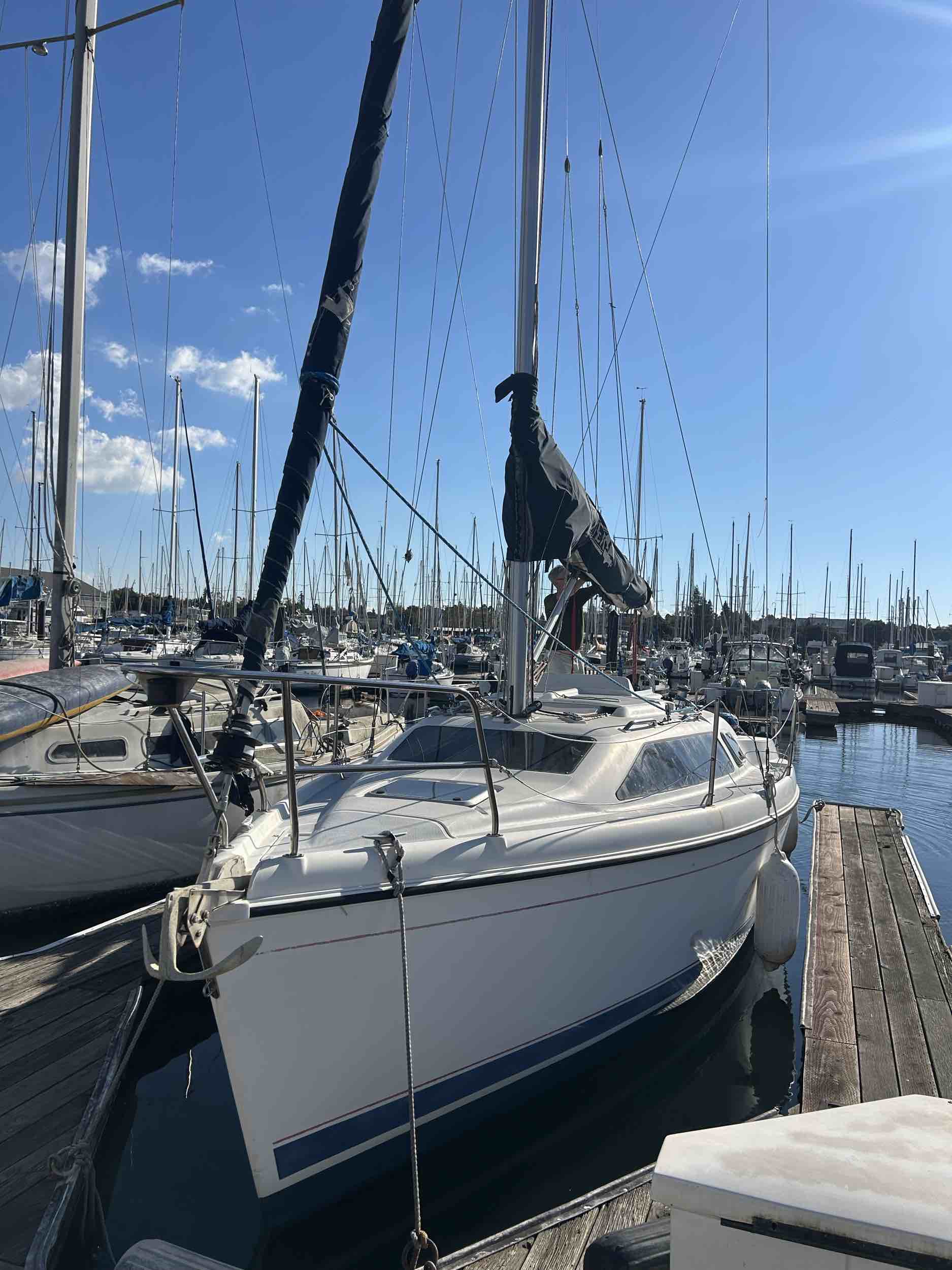 Blue Monday (Tom’s boat)
