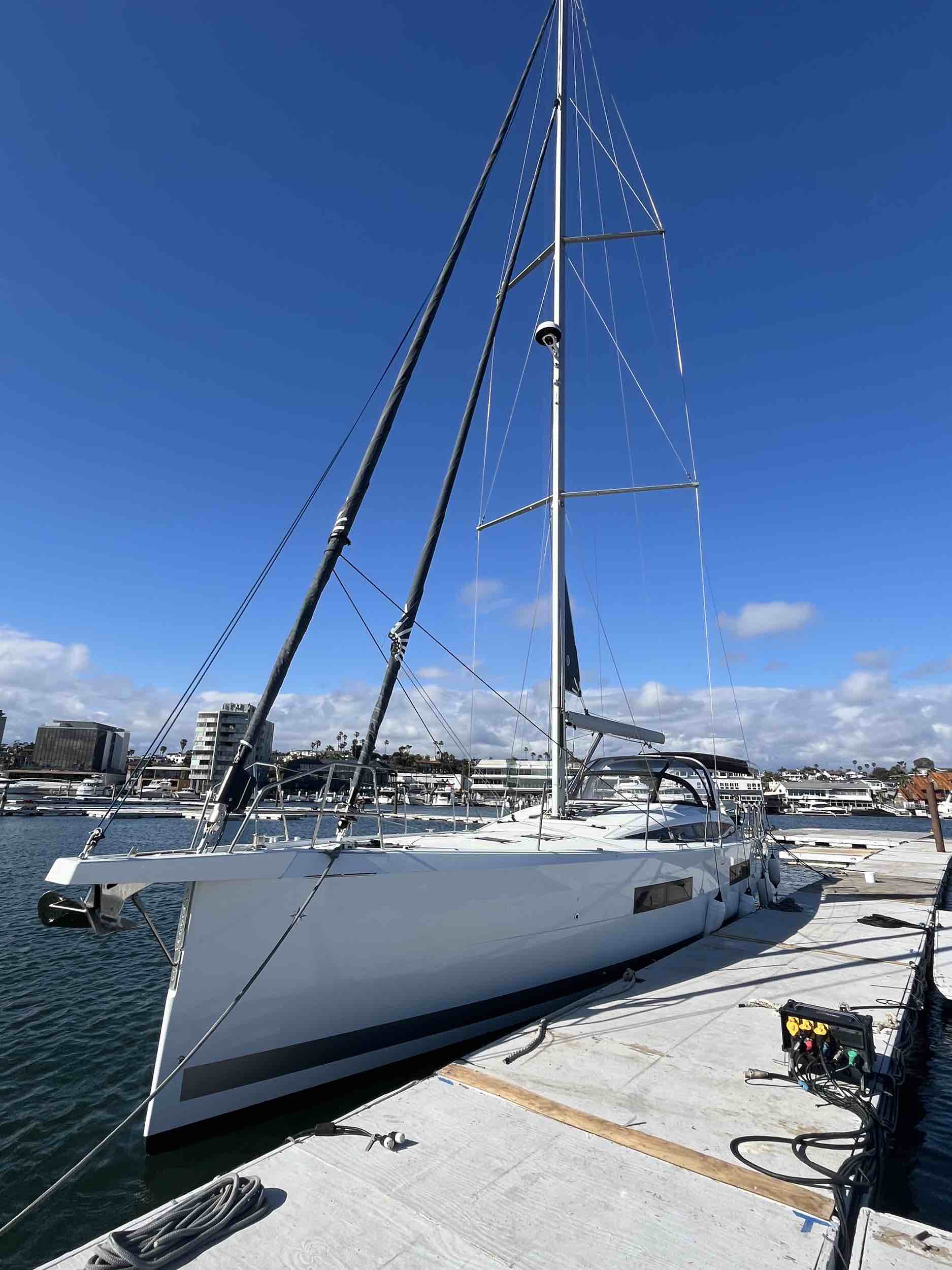 Jeanneau 60’ sailboat 