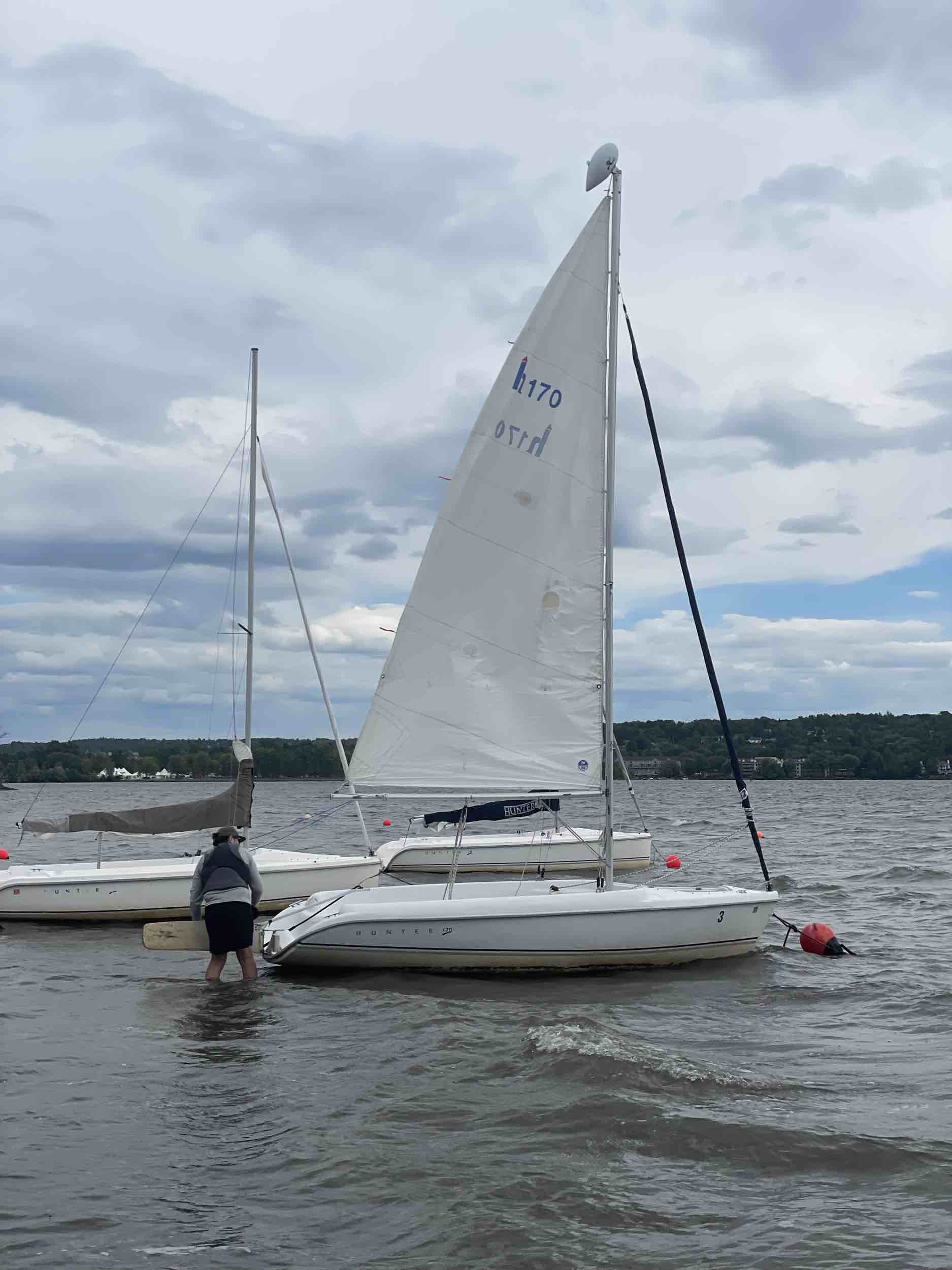 Hunter 170 Club de voile Memphrémagog