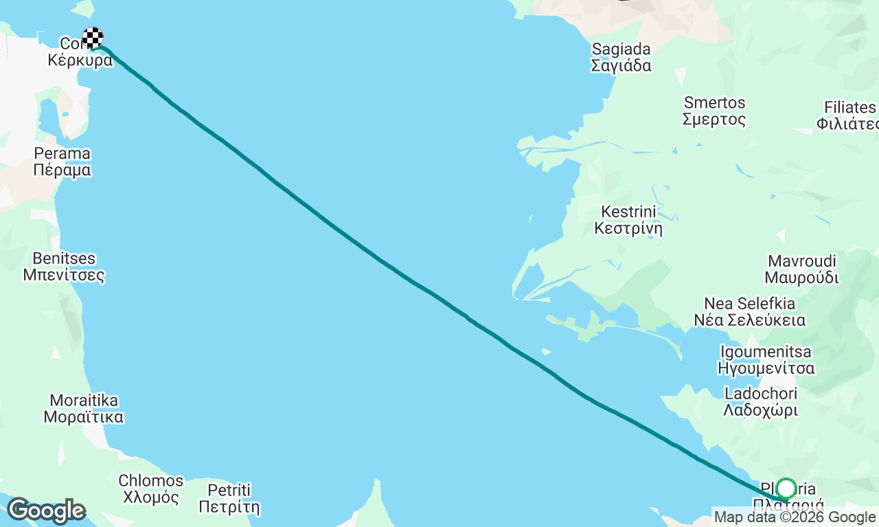Voyage map