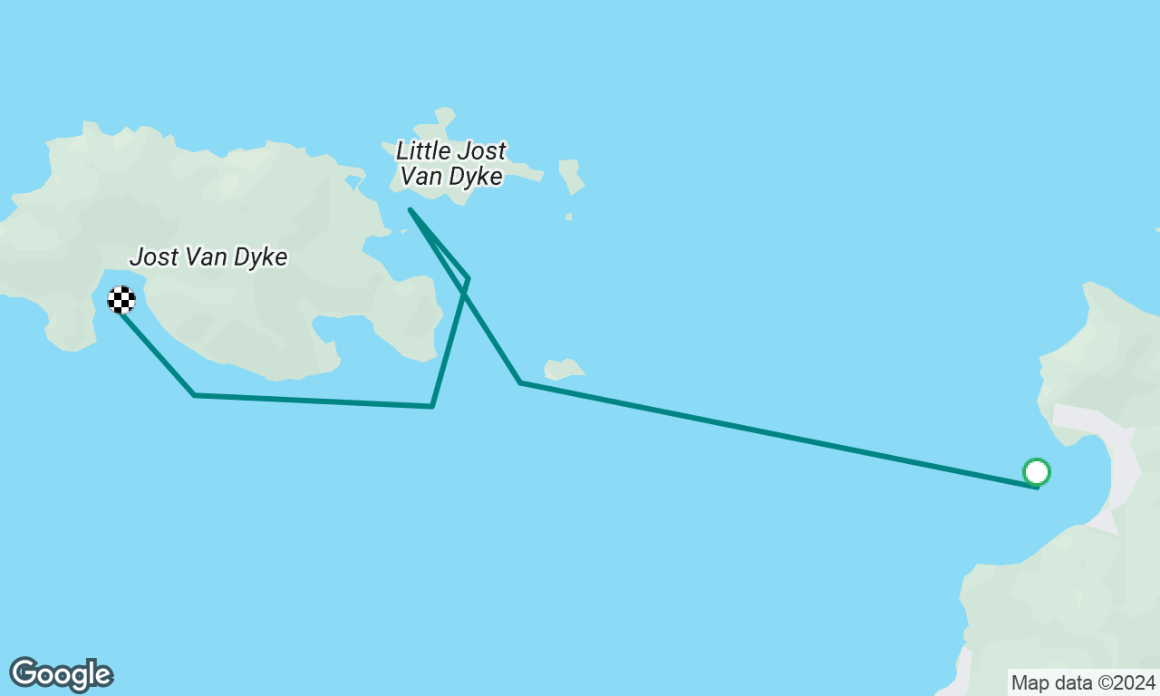 Day 8: Cane Garden to Jost Van Dyke (Sandy Cay - bubble - great Harbor)
