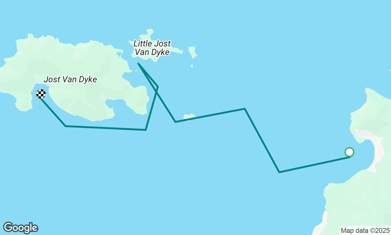 Day 8: Cane Garden to Jost Van Dyke (Sandy Cay - bubble - great Harbor)
